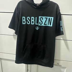 Baseball Lifestyle 101 Black Kids Hoodie